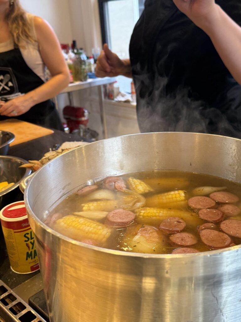 montclair seafood boil class