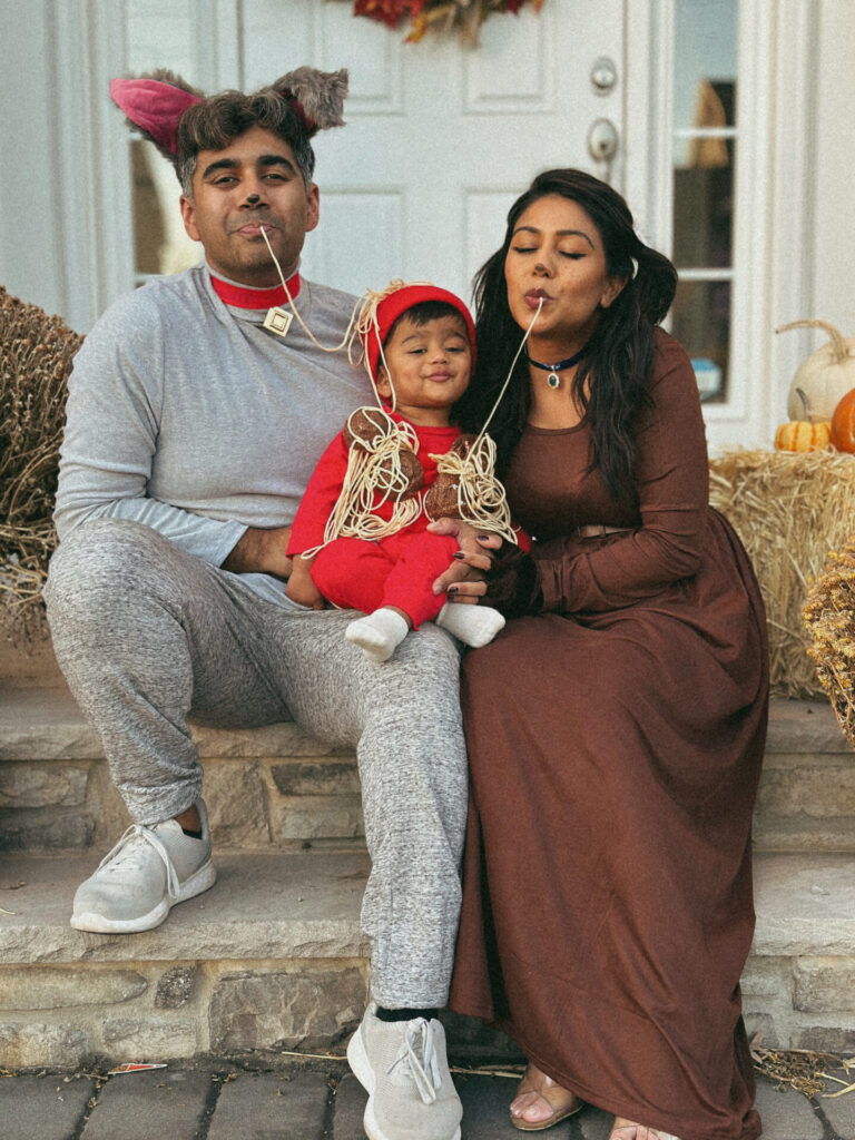 Lady & the Tramp family costume